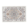 5x7 Medium Area Rug | Orange Yellow Vintage Persian Floral Pattern