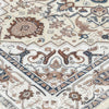5x7 Medium Area Rug | Orange Yellow Vintage Persian Floral Pattern