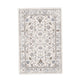 6x9 Medium Area Rug | Light Khaki & Beige Vintage Floral Patterns