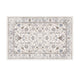 6x9 Medium Area Rug | Light Khaki & Beige Vintage Floral Patterns