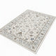 6x9 Medium Area Rug | Light Khaki & Beige Vintage Floral Patterns
