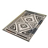 Lema 9x18 Ultra Large Area Outdoor Rug with Carrying Bag | Black & White