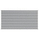 9x18 Ultra Large Outdoor Rug | Black & White Reversible Clover Pattern