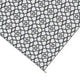 9x18 Ultra Large Outdoor Rug | Black & White Reversible Clover Pattern
