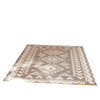 Pema Outdoor Area Rug | Gray & White Patchwork | XL 9x12 Beach Rug