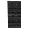 Viva XL Outdoor Area Rug | Black & Gray Geometric| Picnic Giant 9x18