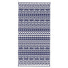 Viva Outdoor Area Rug | White & Blue Geometric Wall | Picnic Giant 9x18