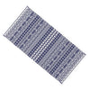 Viva Outdoor Area Rug | White & Blue Geometric Wall | Picnic Giant 9x18