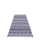 Viva Outdoor Area Rug | White & Blue Geometric Wall | Picnic Giant 9x18