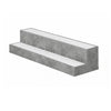 Rahy Bottle Display Shelf with LED & Music | 2 Tiers | 37" Gray Wood