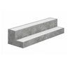 Rahy Bottle Display Shelf with LED & Music | 2 Tiers | 37" Gray Wood