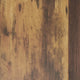 Bar Table with Wine Cabinet | 5 Shelves Stemware Rack | Rustic Brown 73"