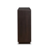 Dina Wine Cabinet Bar w 4 Shelves | Stemware Rack | Espresso Brown 47"