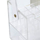 Makeup Storage Box with Handle | 9" Clear See Thru Acrylic Organizer