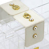 Makeup Storage Box with Handle | 9" Clear See Thru Acrylic Organizer
