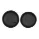 Decorative Footed Bowls Set of 2 | Tripod Legs | Black Teak Wood | 12"