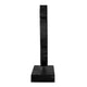 Decorative Teak Wood Tree Trunk Sculpture on a Stand | 20" | Black