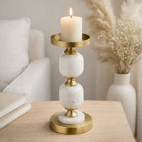 Gold, White