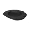 Sina Decorative Live Edge Accent Bowl | 16" Black Teak Wood