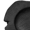 Sina Decorative Live Edge Accent Bowl | 16" Black Teak Wood