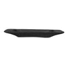 Sina 19" Long Narrow Decorative Live Edge Tray | Black Teak Wood