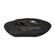 Decorative Organic Accent Bowl | Live Edge | 12" Black Teak Wood