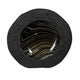 Decorative Organic Accent Bowl | Live Edge | 12" Black Teak Wood