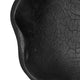 Decorative Bowls Set of 2 | Organic Ruffled Edges | Onyx Black Teak Wood
