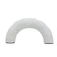 Arched Taper Candle Holder | Modern 10" White Marble | Holds 4 Candles