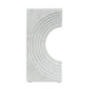 Koa Decorative Roman Sculpture | Layered Architecture | 10" White Marble