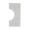 Koa Decorative Roman Sculpture | Layered Architecture | 10" White Marble