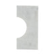 Koa Decorative Roman Sculpture | Layered Architecture | 10" White Marble