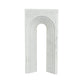 Koa Decorative Roman Sculpture Arch Doorway Design | 10" White Marble