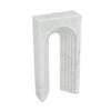 Koa Decorative Roman Sculpture Arch Doorway Design | 10" White Marble