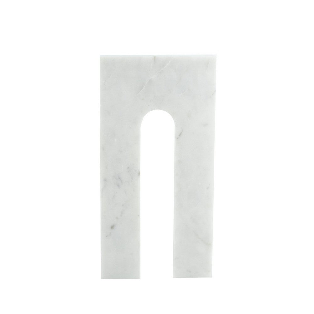Koa Decorative Roman Sculpture Arch Doorway Design | 10" White Marble