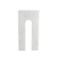 Koa Decorative Roman Sculpture Arch Doorway Design | 10" White Marble