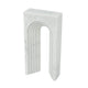Koa Decorative Roman Sculpture Arch Doorway Design | 10" White Marble
