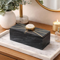 Black, White, Gold