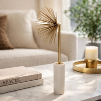 Gold, White