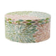 Thea Round Accent Storage Box | Petal Multi-Color Capiz Shell Inlay 10"
