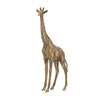 Norie Giraffe Figurine | Textured Sculpture Detail Polyresin Copper 16"