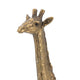 Norie Giraffe Figurine | Textured Sculpture Detail Polyresin Copper 16"