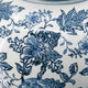 Brady Ginger Jar with Dome Lid | Floral Pattern Blue-White Porcelain 23"