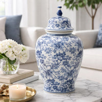 Blue, White