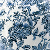 Brady Ginger Jar with Dome Lid | Floral Pattern Blue-White Porcelain 18"