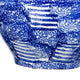 Caleb Decorative Vase | Speckled Glazed Finish | Blue-White Porcelain 9"