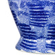 Jonah Ginger Jar | Speckled-Circular Patterns | Blue-White Porcelain 17"