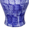 Jonah Ginger Jar | Speckled-Circular Pattern Blue-White Porcelain 20"