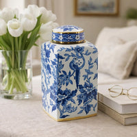 Blue, White, Gold