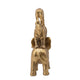 Talia Decorative Stacking Animals | Lifelike Detailed Gold Resin 14"
